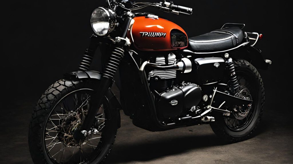 Ride with an Old-School Triumph Scrambler