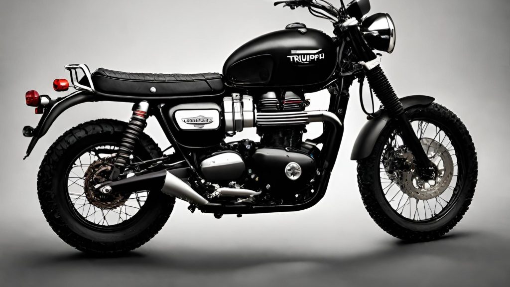 Ride with an Old-School Triumph Scrambler